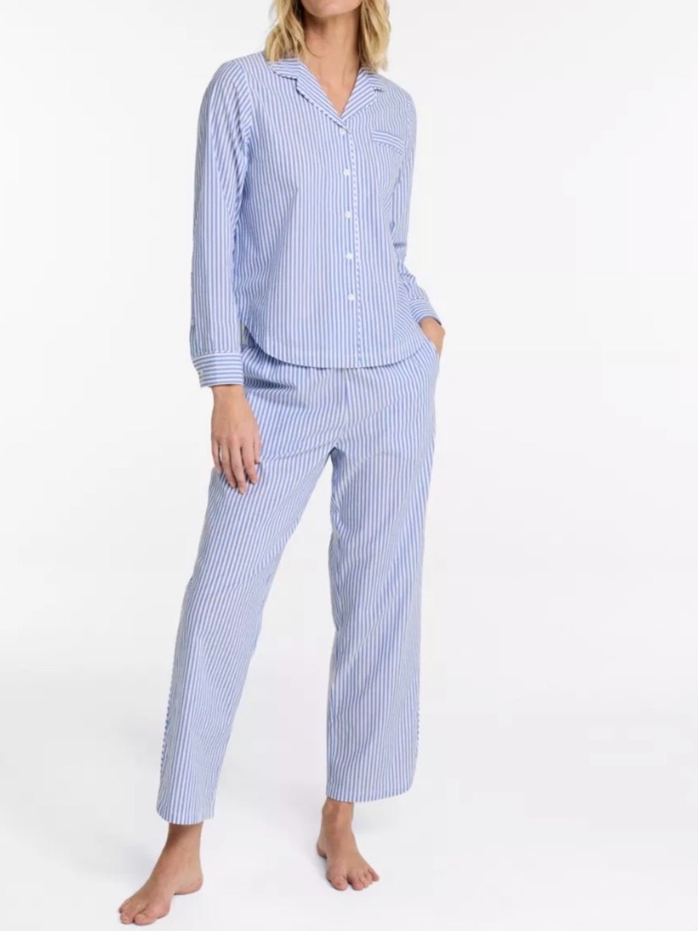 L.L. Bean Women's Bean's Poplin Pajama Set